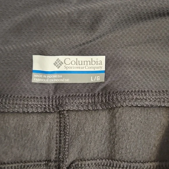 NEW! Columbia Gray Fleece Lined Pants Size L - Picture 9 of 11